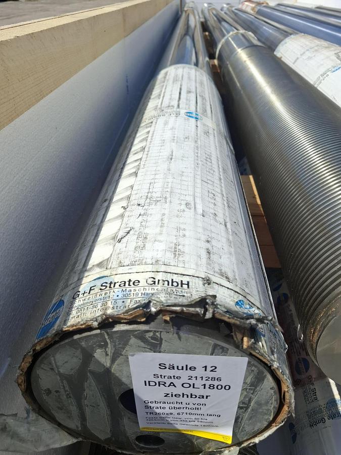 Überholt Ersatzsäule für IDRA OL1800, ziehbar, D260mmx6710mm, (12), 211286. Idra, überholt