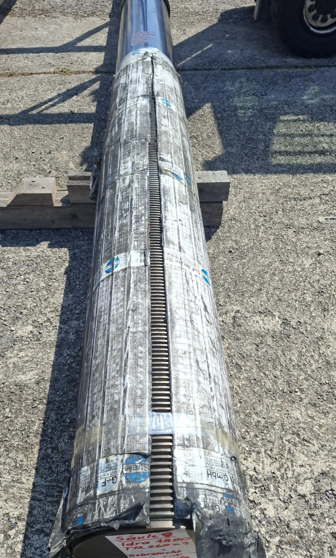 Überholt Ersatzsäule für IDRA OL1800, D260mmx6480mm, (9), 151869, Idra, überholt