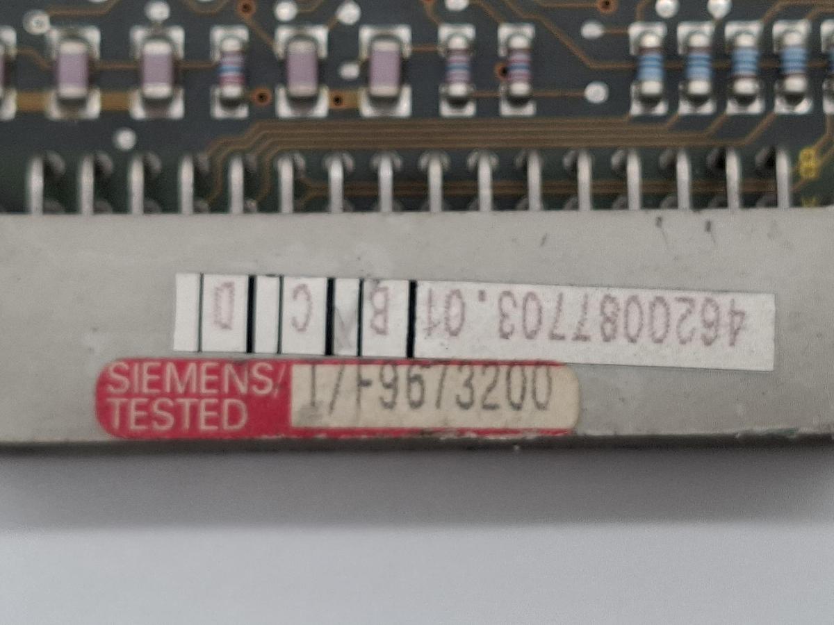 Gebraucht Simodrive PC612, F3101-B1200-B310, Siemens, gebraucht-Funktionszusicherung