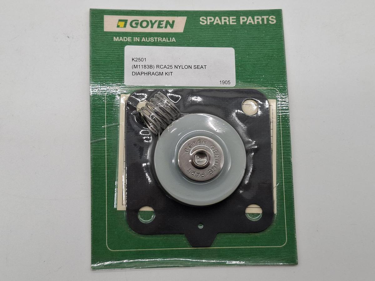 5 Stück RCA25 Nylon Sitzmembran, K2501 (M1183B) Goyen, neu