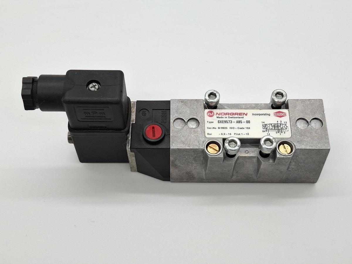Grundplattenventil, 5/2 Wege, SXE9573-A85-00, Norgren, neu