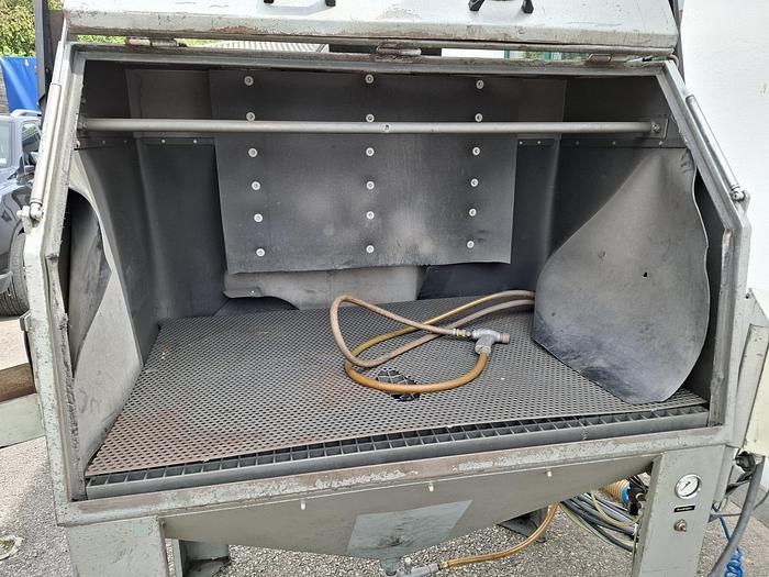 Gebraucht Injektorstrahlanlage + Staubabscheider, TR140 + 1000, SIGG, gebraucht