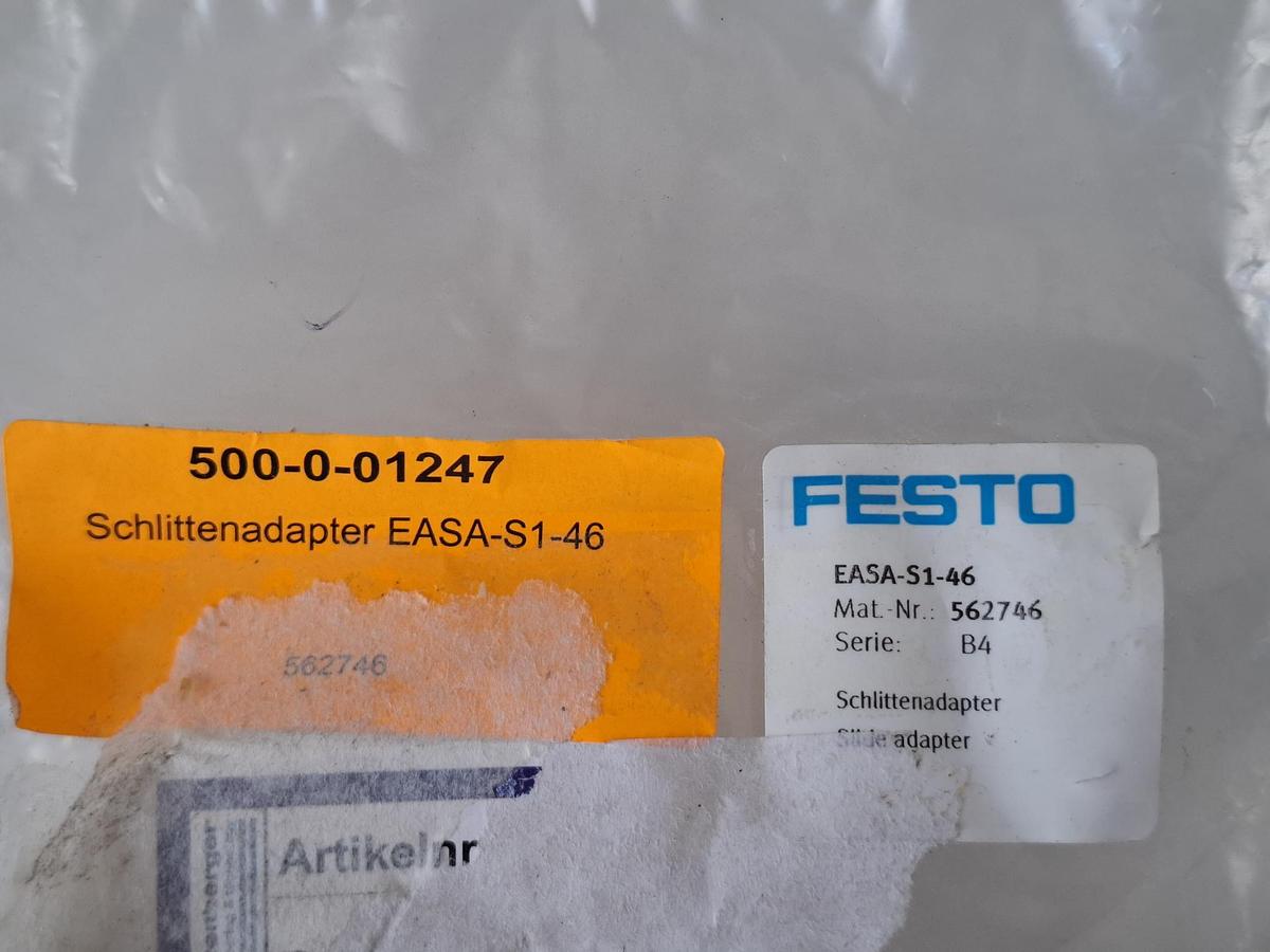 Schlittenadapter, EASA-S1-46, 562746, Festo, neu