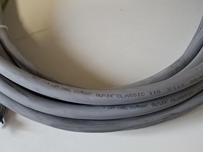 Gebraucht 2 Stück Ölflex Steuerleitungen, Classic 110, 12G2,5, Lapp, gebraucht-Top