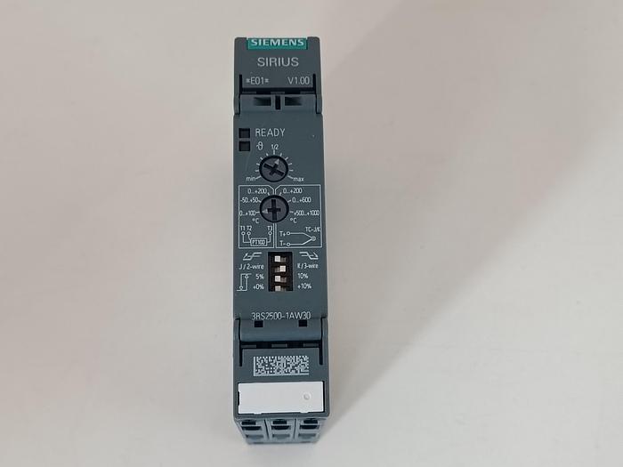 Gebraucht SIRIUS Dig. Temperaturüberwachungsrelais, 3RS2500-1AW30, Siemens, neuwertig