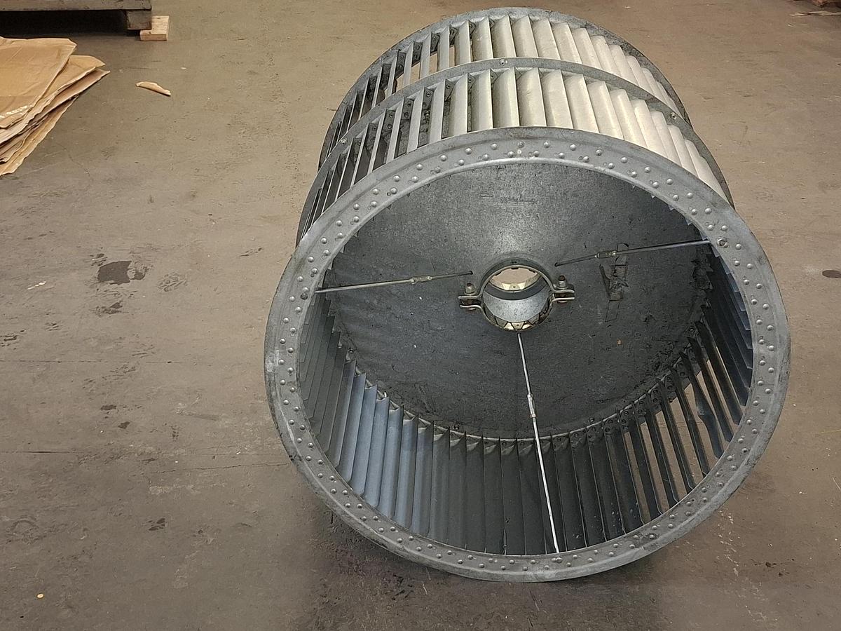 Gebraucht Lüfterflügel für Radialventilator, Flansch D785/D680, , gebraucht