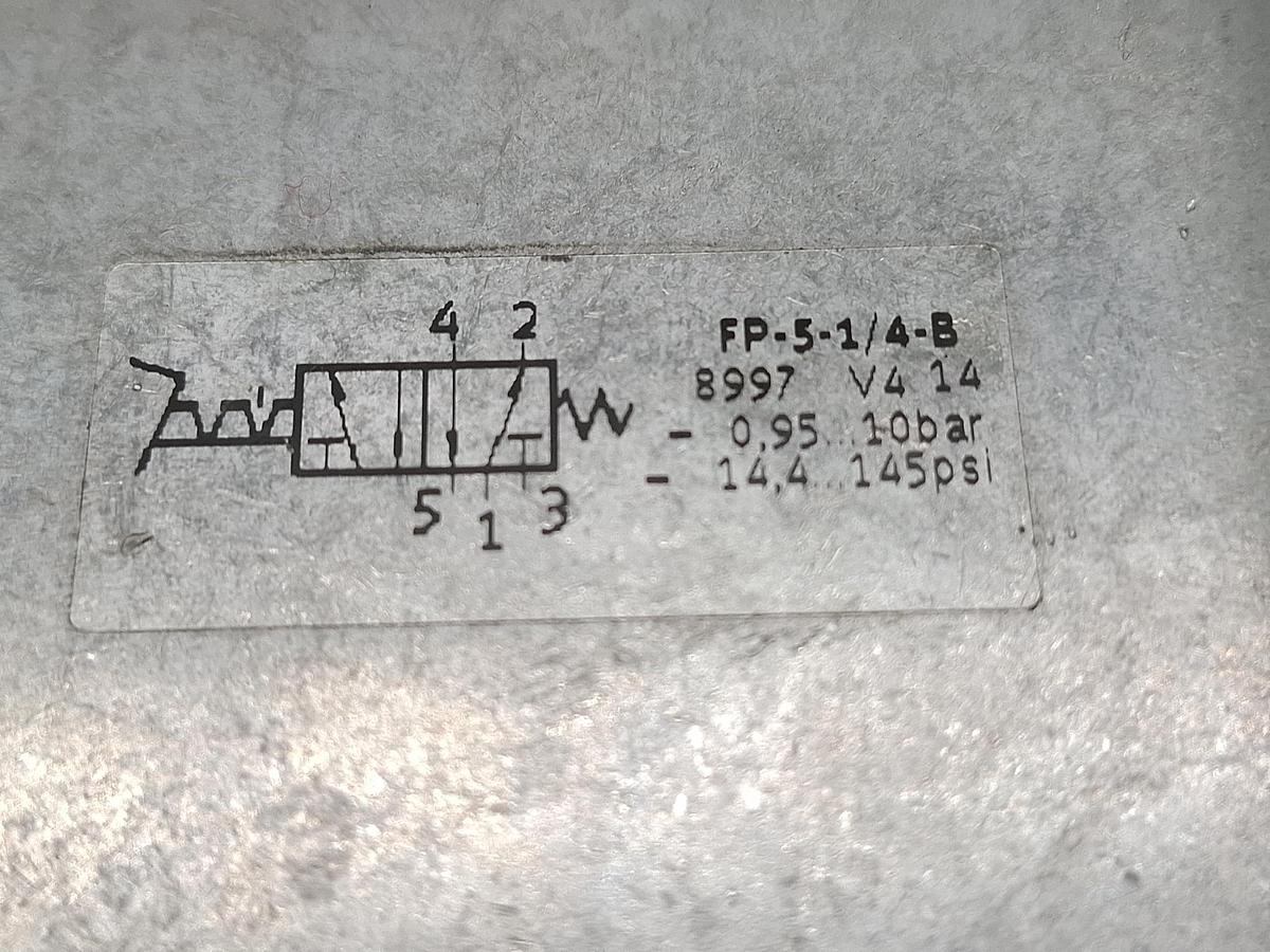 Fussventil, FP-5-1/4-B, 8997, Festo, neu