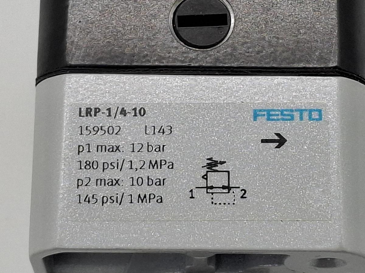 Präzisionsdruckregler, 159502, LRP-1/4-10, Festo, neu