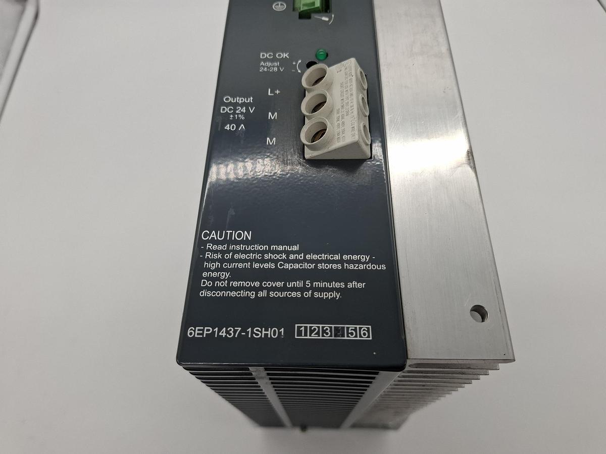 Gebraucht SITOP power 40, 400V / 480V -> 24V DC 40A, 6EP1437-1SH01, Siemens, gebraucht