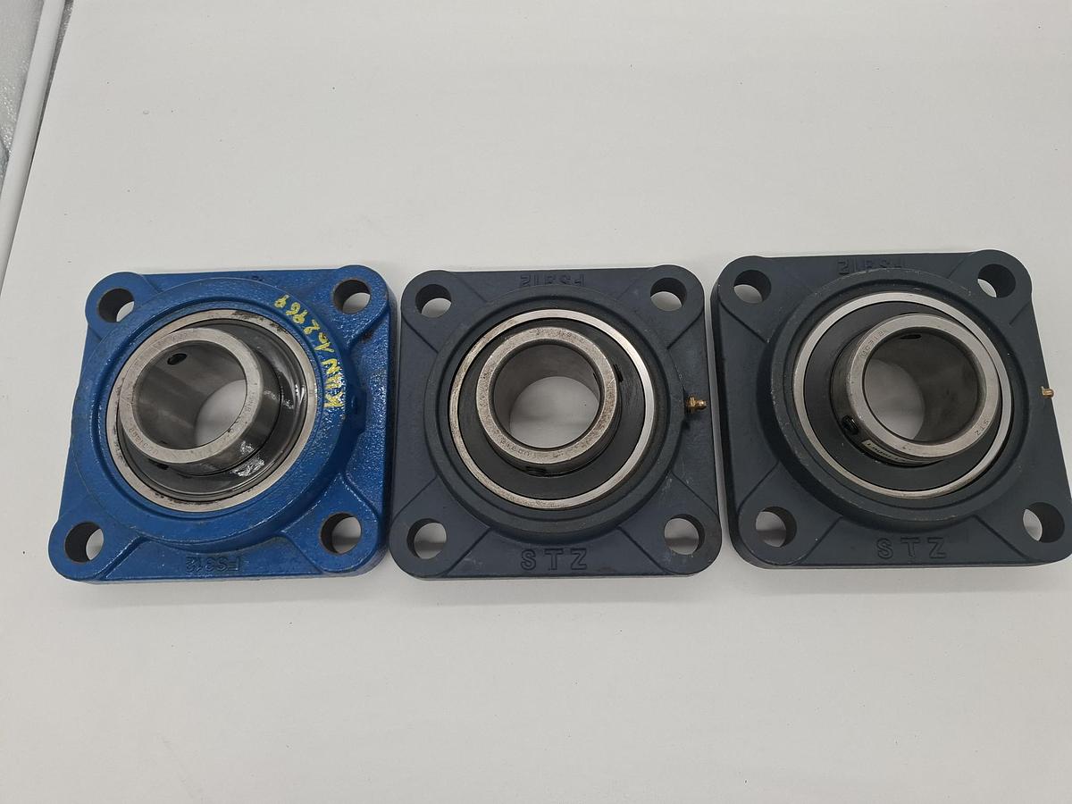 1 Stück Flanschlager, Gehäuseeinheit, UCFS312, (FS312 + UCF312G2) , neuwertig