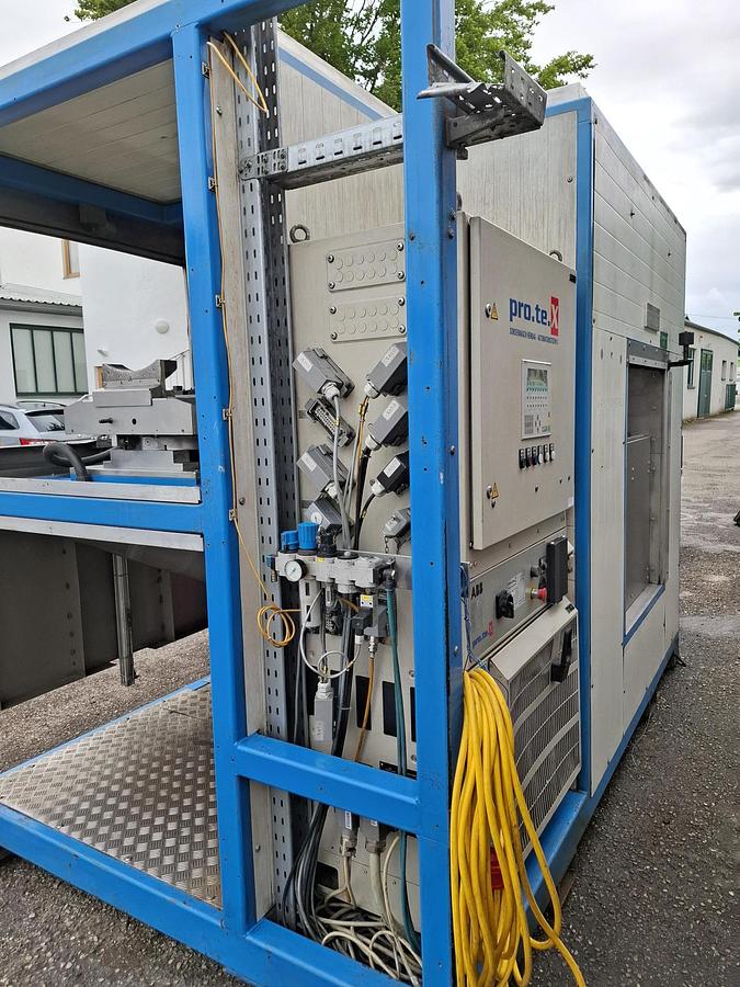 Gebraucht Komplette Bearbeitungszelle mit Roboter und …, RB4400 SC…, ABB, gebraucht