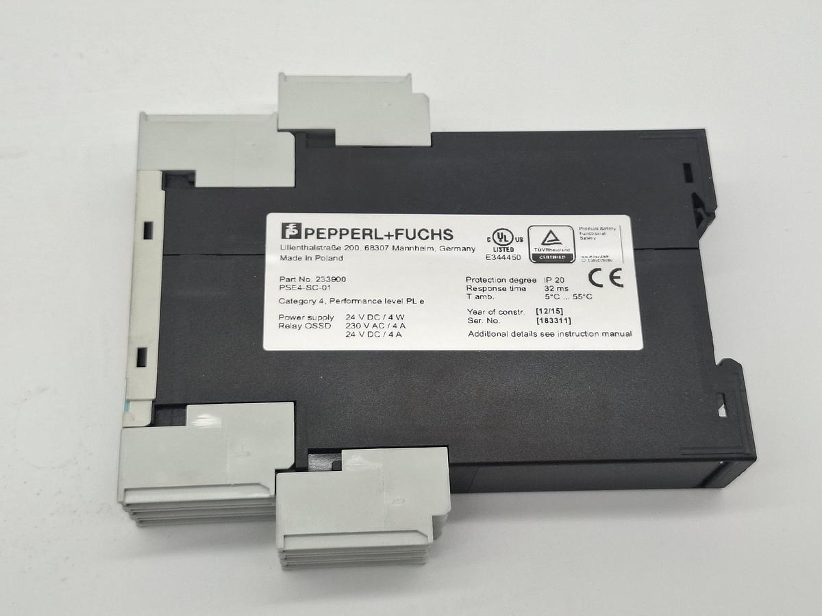 Sicherheitsschaltgerät, PSE4-SC-01, Pepperl und Fuchs, neu