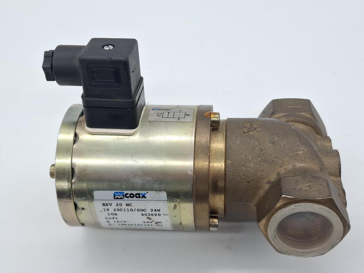 Lateralventil, RSV 20 NC, Coax, neu