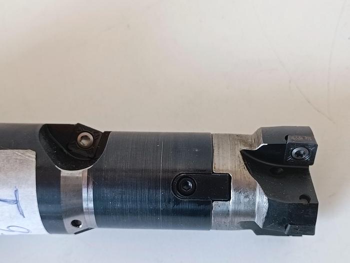 Ausdrehwerkzeug mit 6 neuen Wendeschneidplatten, ABS 63/N, D38, Komet, überholt-neuwertig