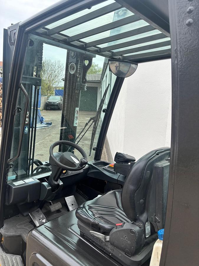 Überholt Elektrostapler mit Drehgerät, 3to, EFG 430k 330ZT, Jungheinrich, gebraucht - überholt