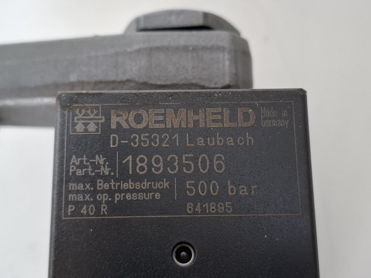 Gebraucht Doppelt wirkender Schenkspanner, 500bar, 1893506, Römheld, gebraucht