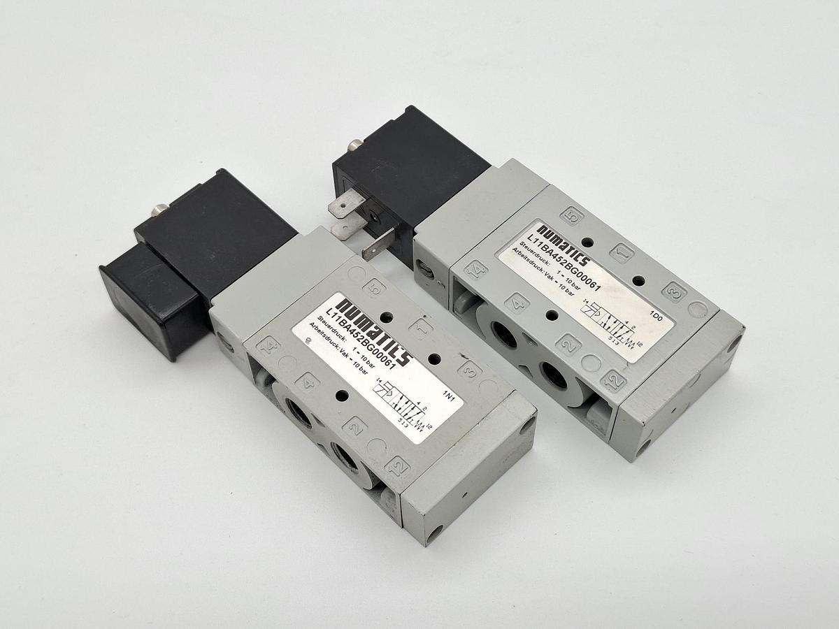 Magnetventil, 5/2 Wege, G1/8", L11BA452BG00061, Numatics, neu