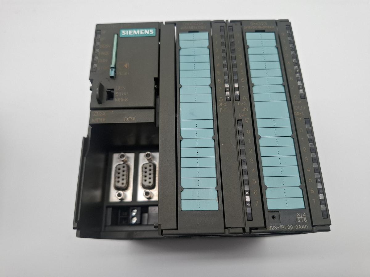Gebraucht S7 300, CPU314C-2, 6ES7 314-6CF00-0AB0, Siemens, gebraucht-Funktionszusicherung