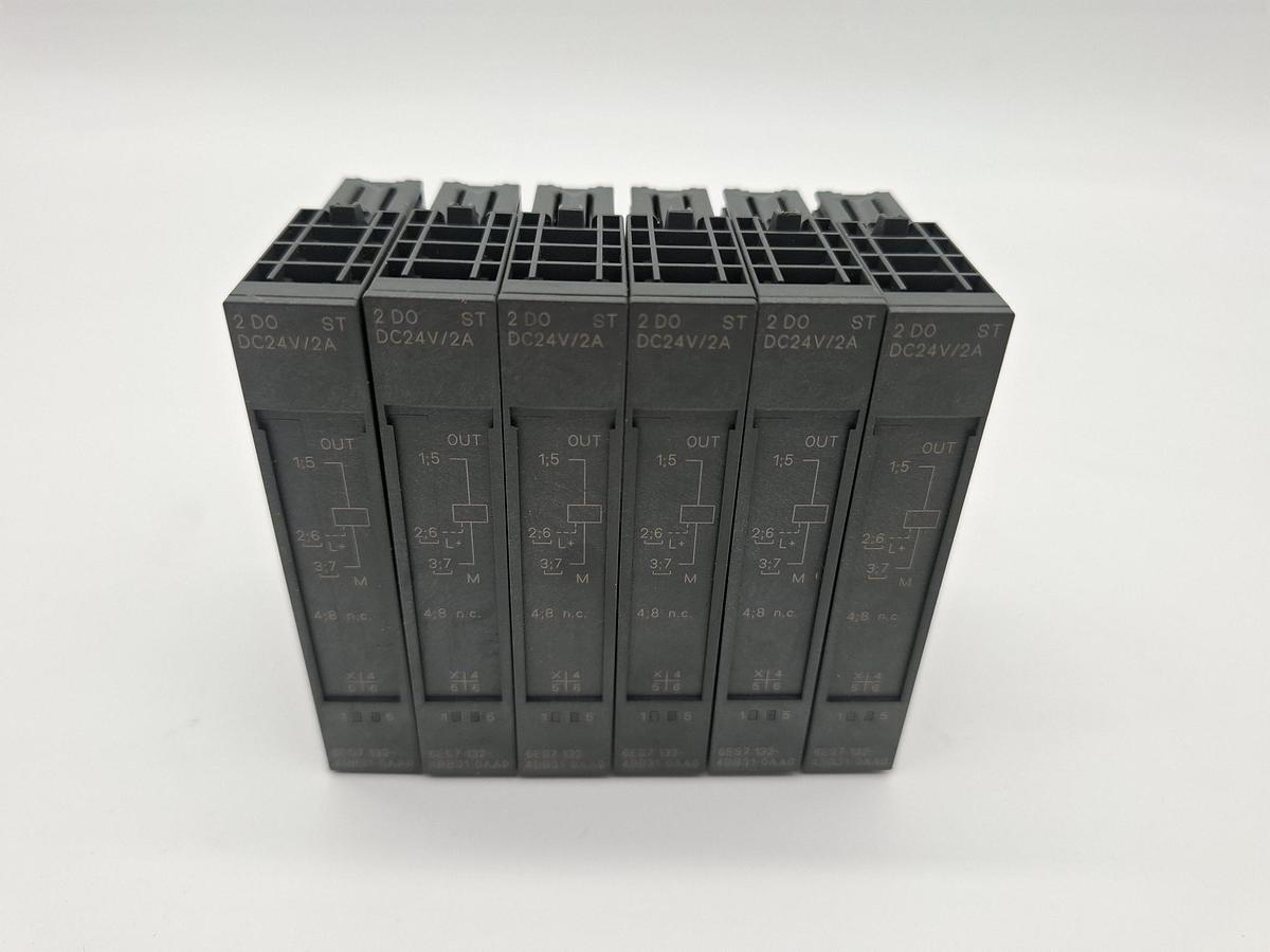 6 Stück digitales Ausgangsmodul, 6ES7 132-4BB31-0AA0, Siemens, neu