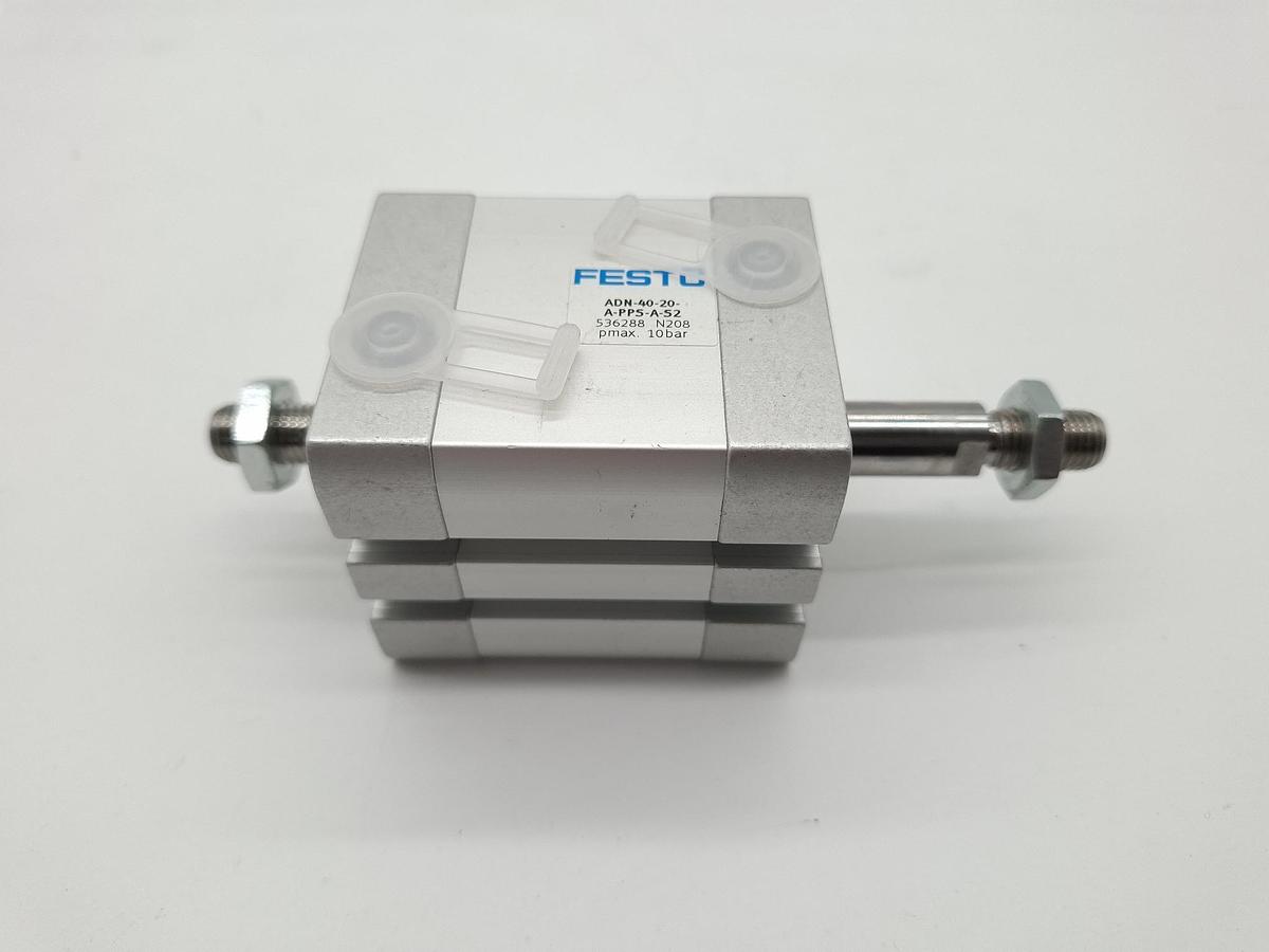 1 Stück Kompaktzylinder, Hub 20mm, ADN-40-20-A-PPS-A-S2, 536288, Festo, neu