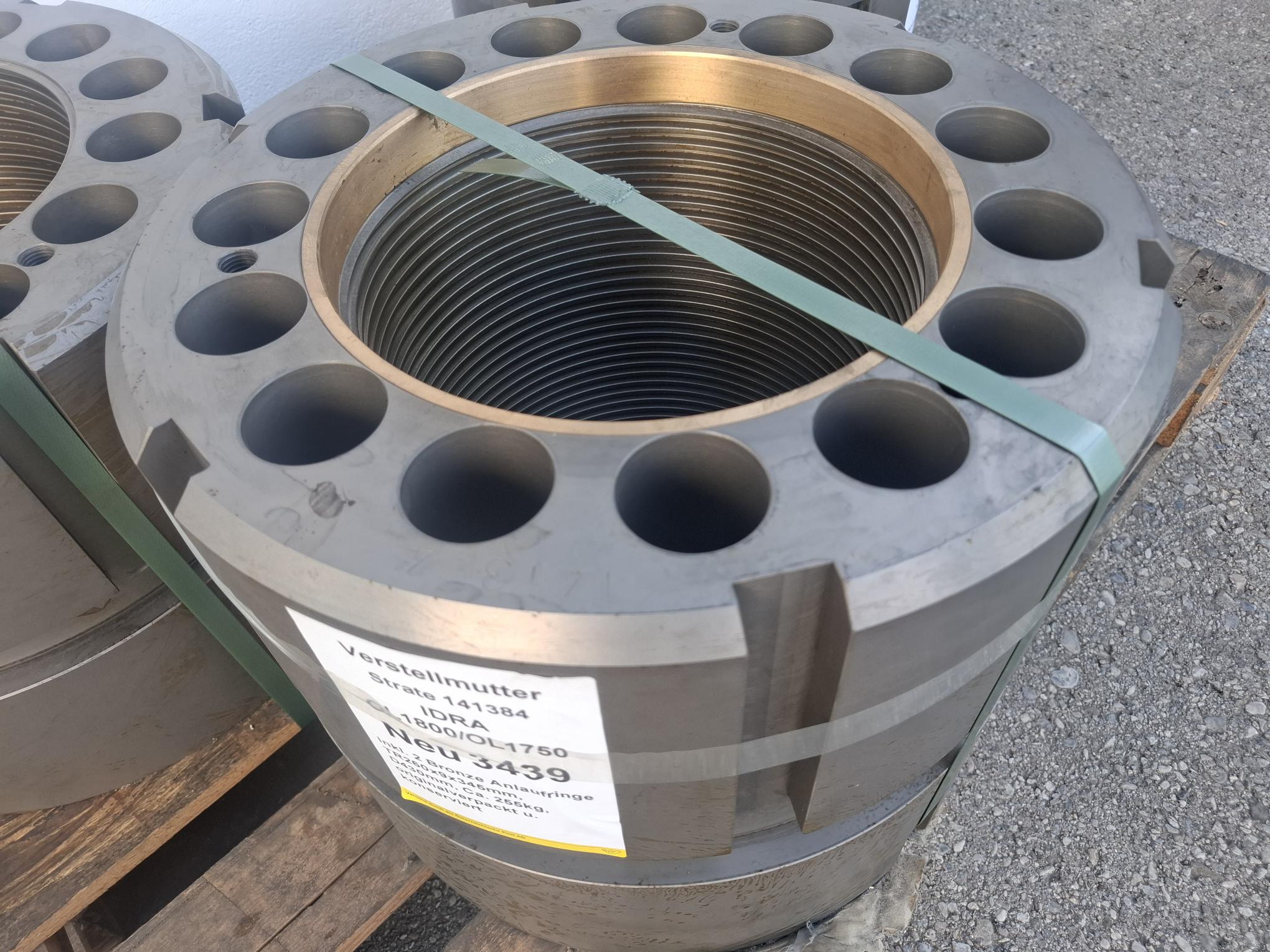 Verstellmutter für Druckgussmaschine IDRA OL1800, TR260x9, 141384, Idra, neu