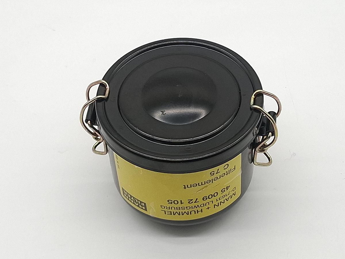 Kompletter Luftfilter + 3 Filtereinsätze, 45 009 72 105, C75, Mann + Hummel, neu