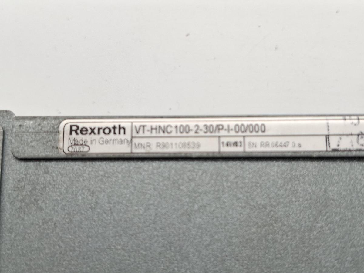 Gebraucht 3 Stück Proportionalventile + Steuergerät, R900948284 + VT-HNC100-2…, Rexroth, gebraucht
