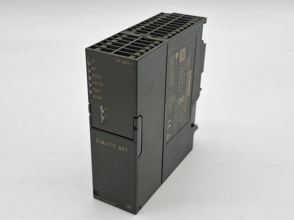 Gebraucht Prozessor CP343-1, 6GK7 343-1EX30-0XE0, Siemens, gebraucht-Funktionszusicherung