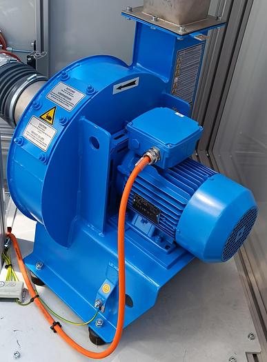 Gebraucht Ex geschützter Radialventilator, 8,3m³/min, MXE 010-000830-00, Reitz, neuwertig -40%