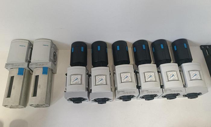 Gebraucht 70 Stück Teile zu Wartungseinheiten, Top Paketpreis, MS6 …., Festo, gebraucht