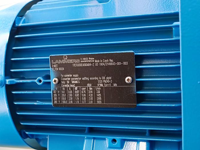 Gebraucht Ex geschützter Radialventilator, 8,3m³/min, MXE 010-000830-00, Reitz, neuwertig -40%