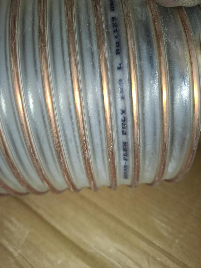 4,3m Absaugschlauch und Förderschlauch, Poly 180L, Hansaflex, neuwertig -60%