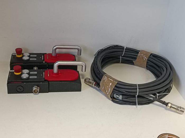 Gebraucht Schließanlage, MGB-L2-ARA-AM5A1-S1-R-121190 + MGB…., Euchner, neuwertig