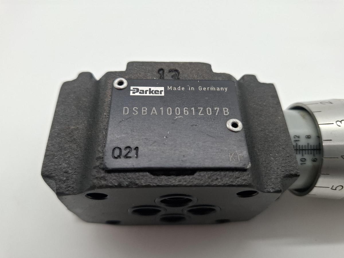Einbauventil, 2 Wege, versperrbar, DSBA10061Z07B, Parker, neuwertig