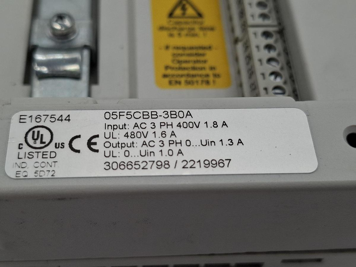 Frequenzumformer Combivert F5, 0,9 KVA, 05F5CBB-3B0A KEB, neuwertig