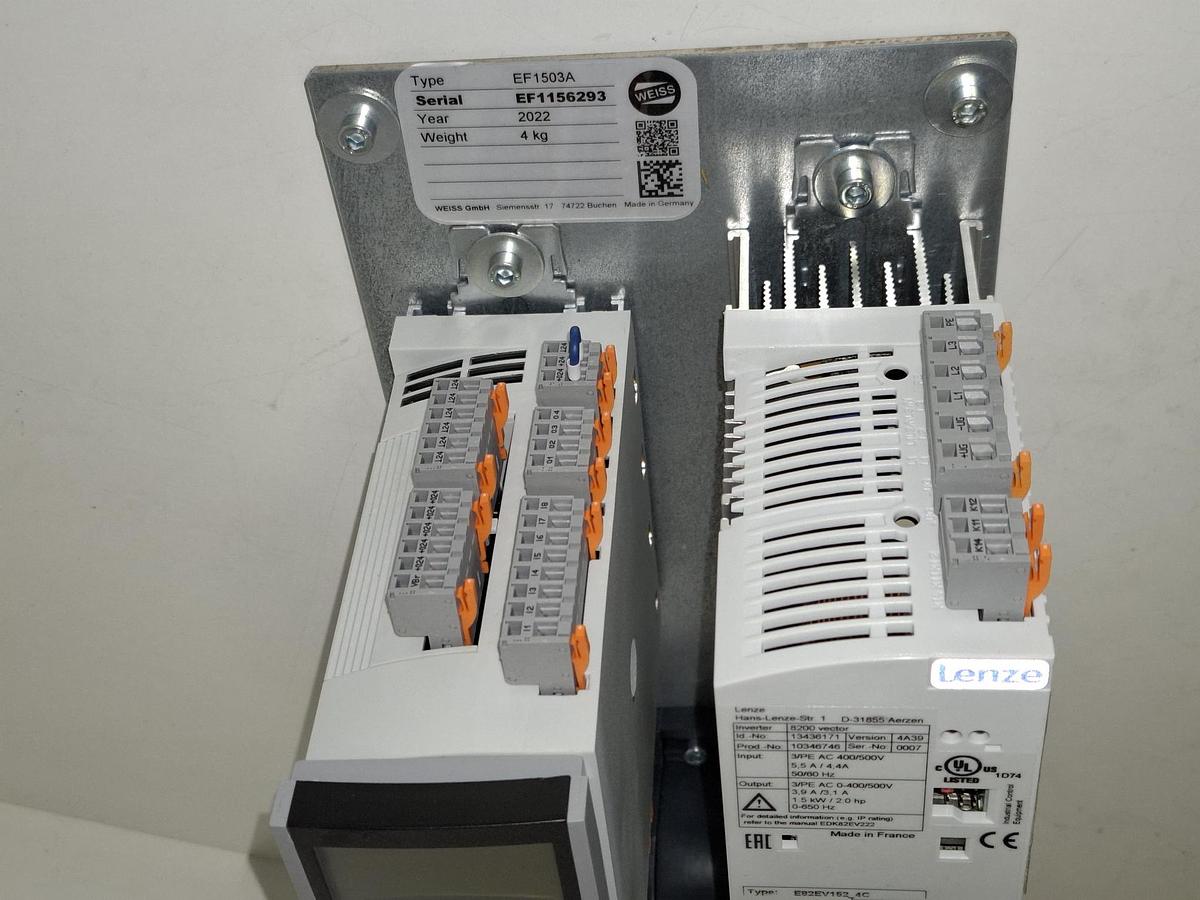 Antriebssteuerung Weiss, EF1503A, EPZ10201 APPL + Inv 8200, Lenze, neu