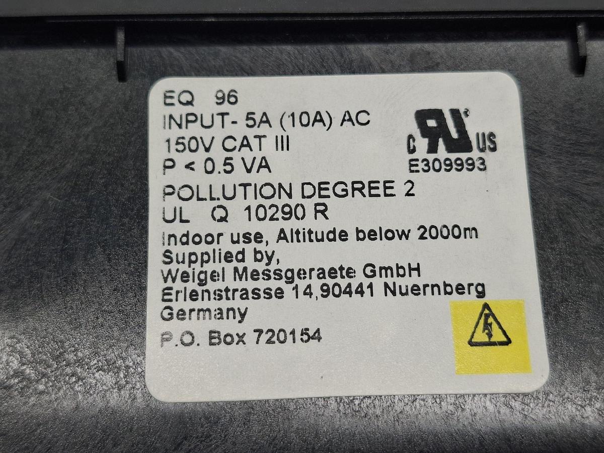 9 Stück Dreheiseninstrument AC, 150/5A, € 11/Stück, 684.130.2000, EQ96K, Weigel, neu