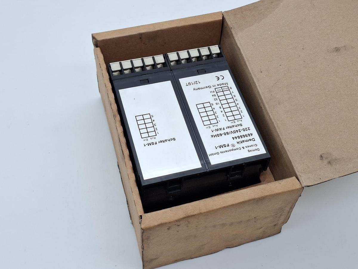 Steuergerät, FSM-1, 469 655 44, Demag, neu