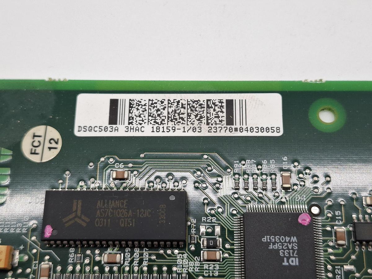 Gebraucht Axis Computer Board, DSQC 503A Rev.03, 3HAC18159-1, ABB, gebraucht