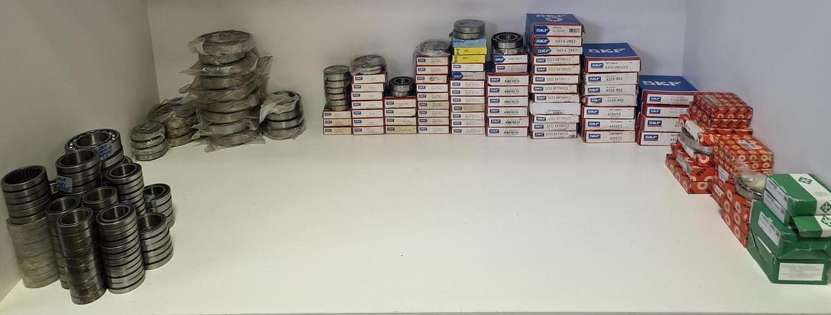 Konvolut 180 Stück Wälzlager, SKF, FAG, INA , neuwertig