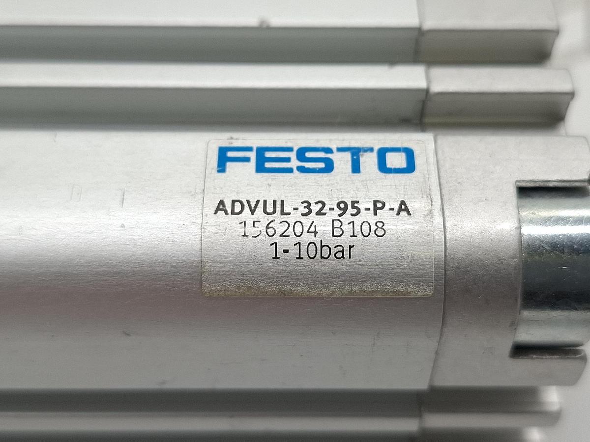 Kompaktzylinder, Hub 95mm, ADVUL-32-95-P-A, 156204, Festo, neu