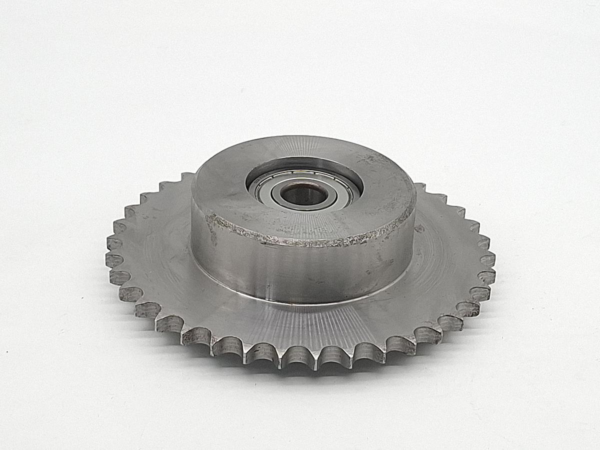 1 Stück Kettenrad inkl. 2 Rillenkugellager, M08B-38, ID17mm , neu