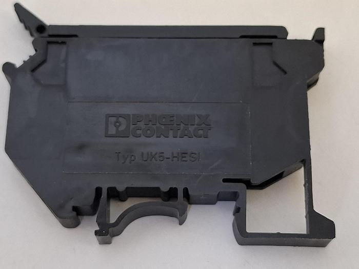 Gebraucht 16 Stück Sicherungsklemmen, HK5 HESI, Phönix, gebraucht