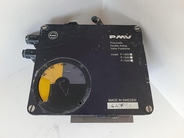 Gebraucht Pneumatischer doppelwirksamer Ventilpositionierer, P-1500, PMV, gebraucht