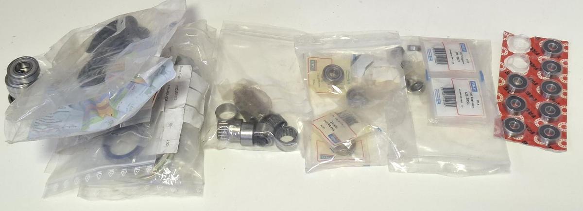 Konvolut ca. 265 Stück kleine Wälzlager, SKF, FAG, INA, , neuwertig