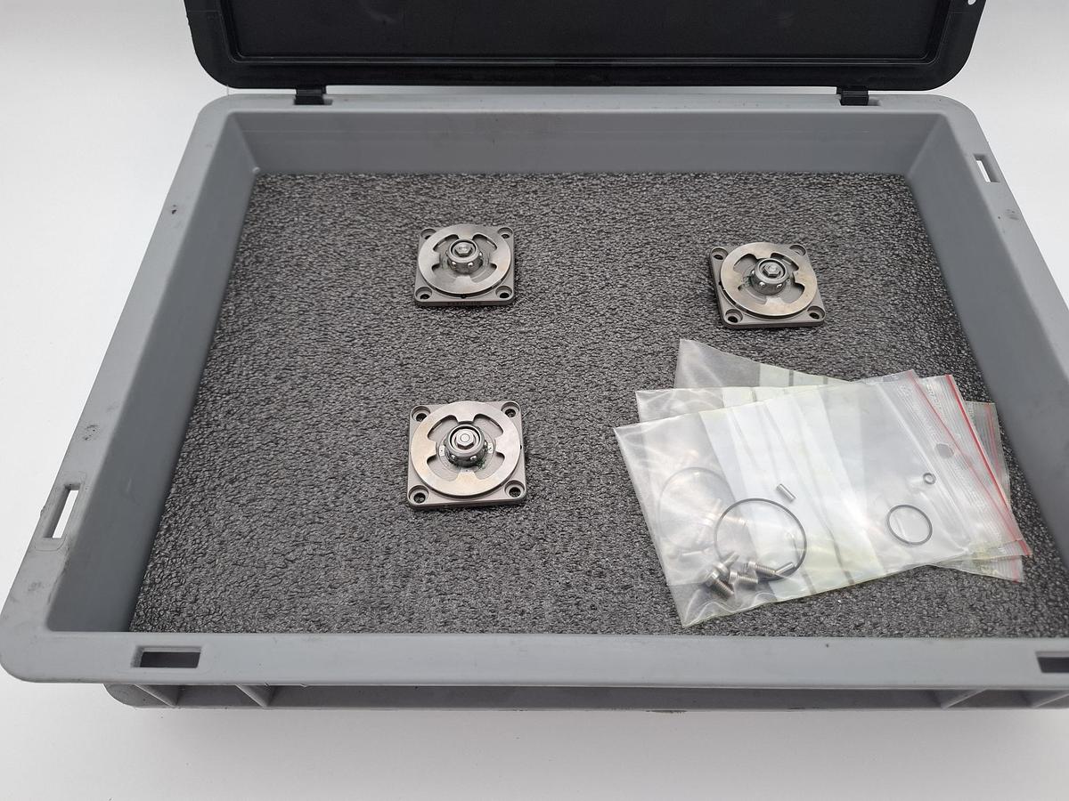 1 Set = 3 neue Zentriereinheiten, Nullpunktsystem, Micro grip 50, Parotec, neu