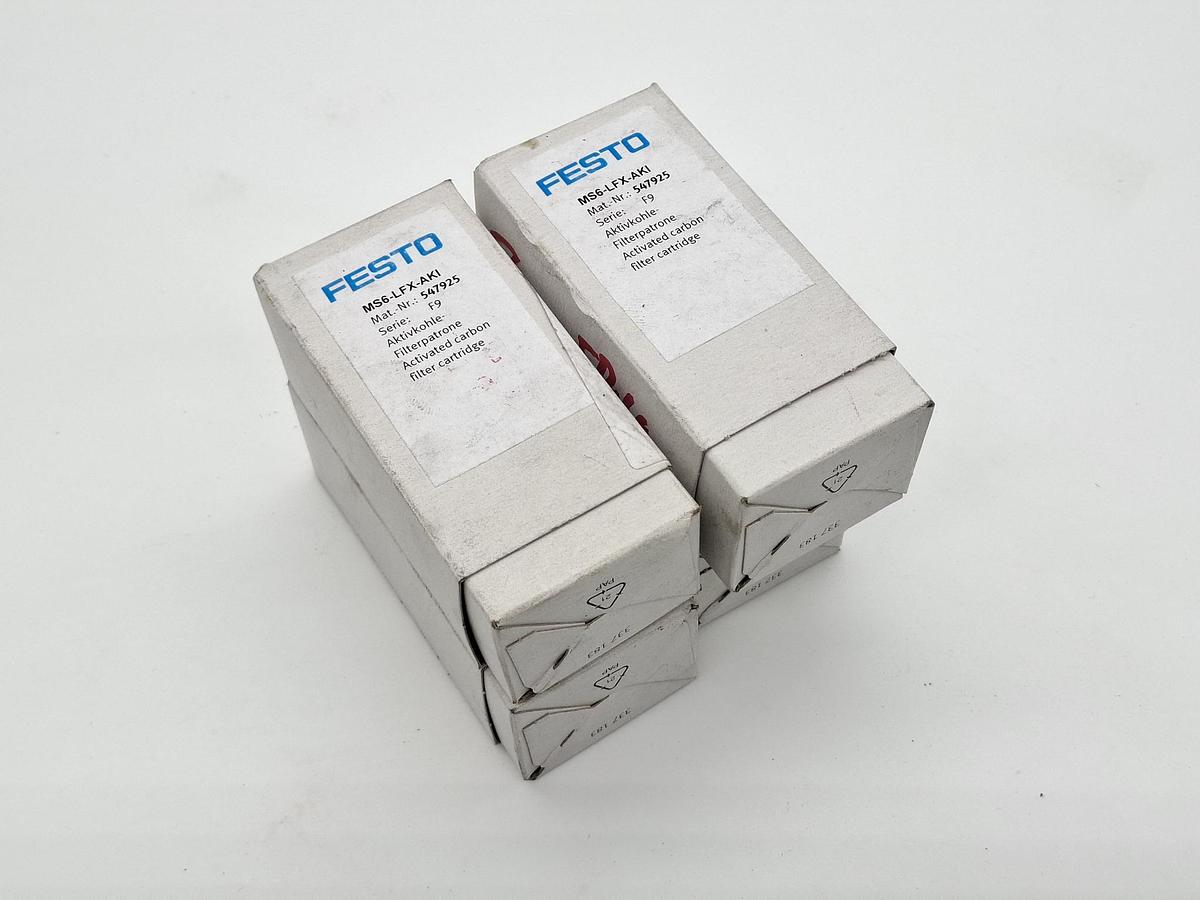 Aktivkohle Filterpatrone, 547925, MS6-LFX-AKI, Festo, neu