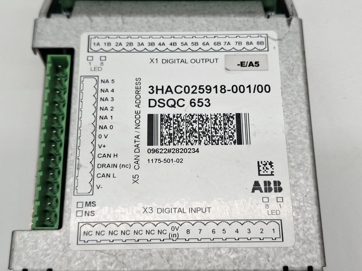 Gebraucht Steuerung I/O Modul, DSQC 653, 3HAC025918-001/00, ABB, gebraucht-Funktionszusicherung