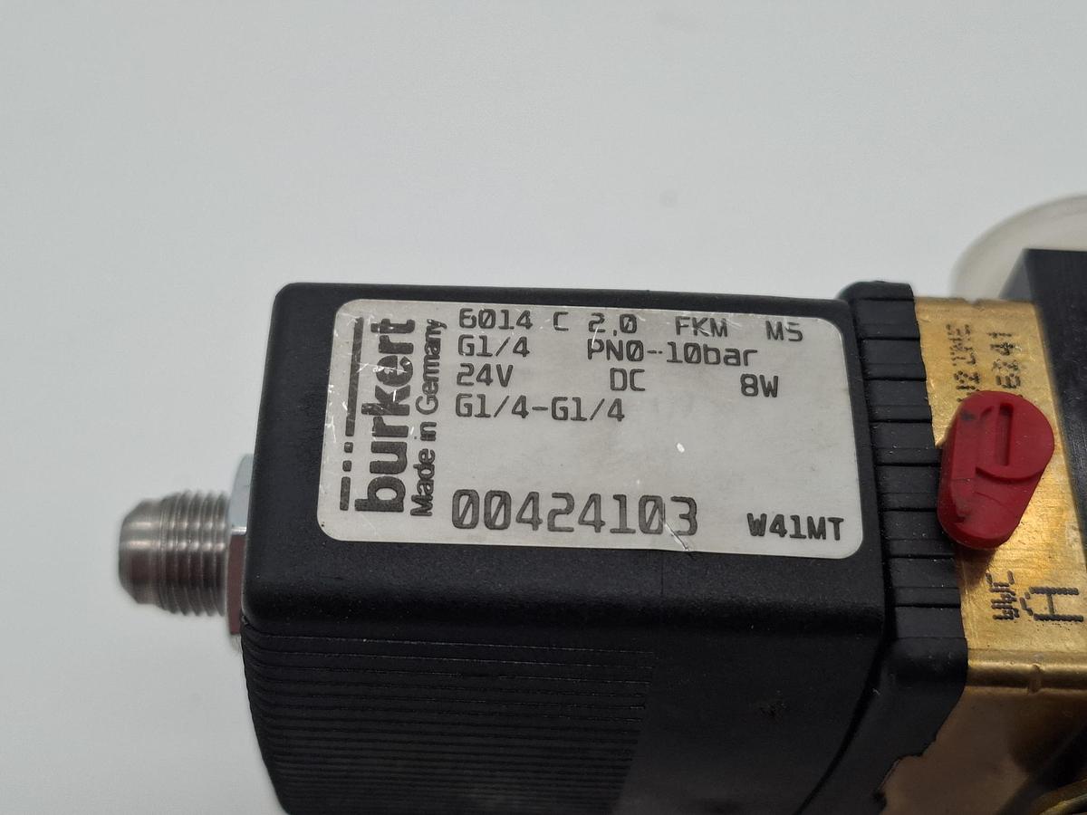 Ventil, 6014 C 2,0 FKM MS, Bürkert, neu