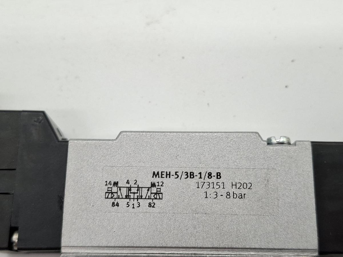 Magnetventil, 173151, MEH-5/3B-1/8-B, Festo, neu